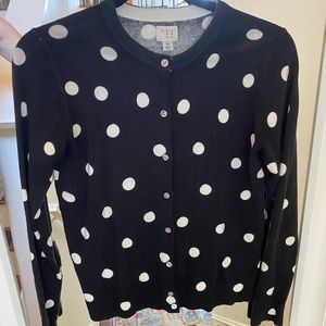 Like New Polka Dot Cardigan, Size XS